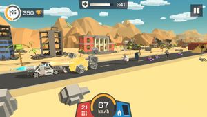 Zombie Derby: Pixel Survival screenshot 2