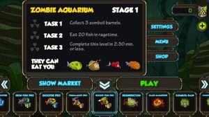 Zombie Fish Tank screenshot 3