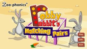 Zoo-phonics 4: Robby Rabbit's Matching Pairs screenshot 4