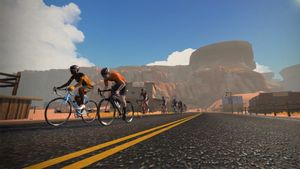 Zwift screenshot 1