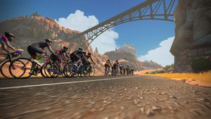 Zwift screenshot 2